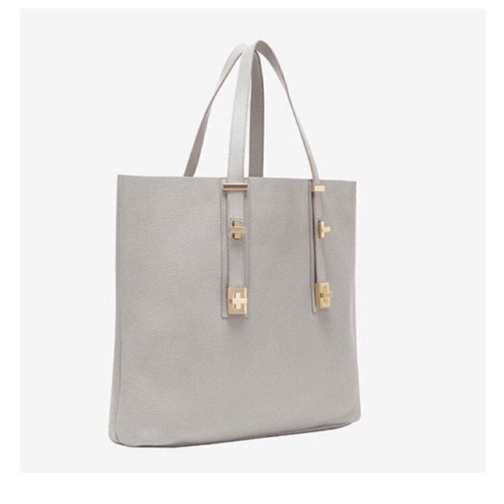 India Hicks Solitaire Tote - Taupe